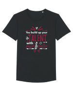 Despre talent Tricou mânecă scurtă guler larg Bărbat Skater