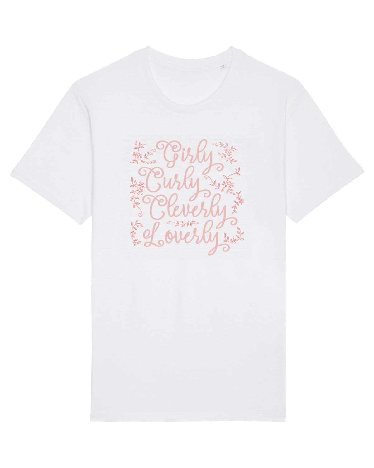 Tricou mânecă scurtă Unisex Rocker White