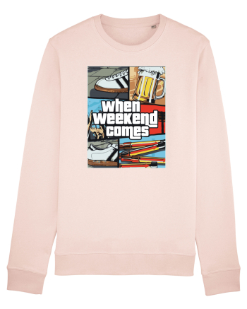 When weekend comes Candy Pink