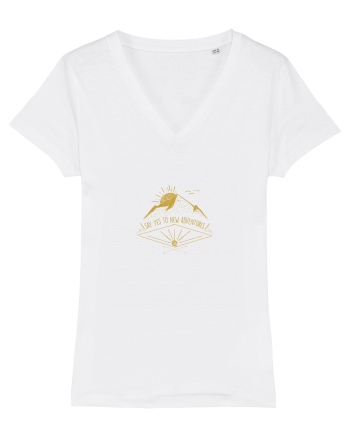 Say yes to adventures White