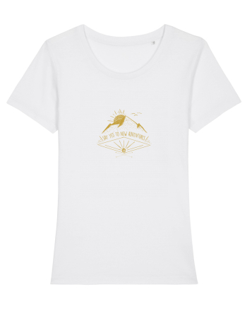 Say yes to adventures White