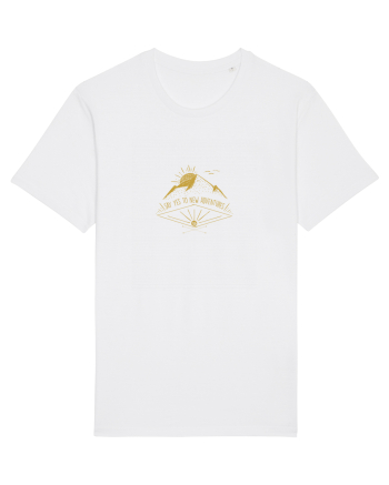 Say yes to adventures White