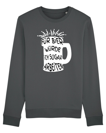Für Bier Würde Ich Sogar Arbeiten / As lucra chiar si pentru bere Anthracite