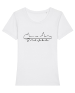 Brasov Semnatura Tricou mânecă scurtă guler larg fitted Damă Expresser
