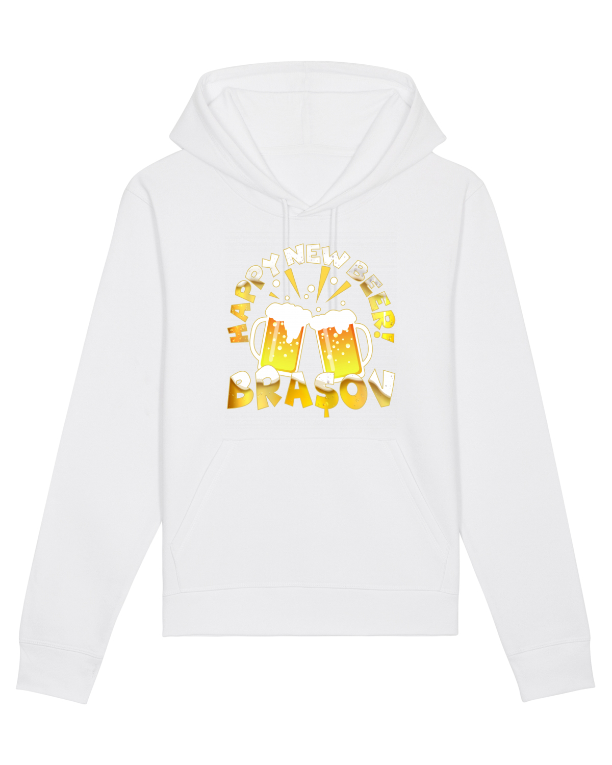 Hanorac Unisex Drummer White