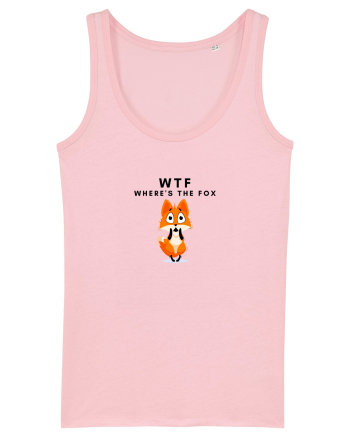 Where's the  Fox Design Cotton Pink