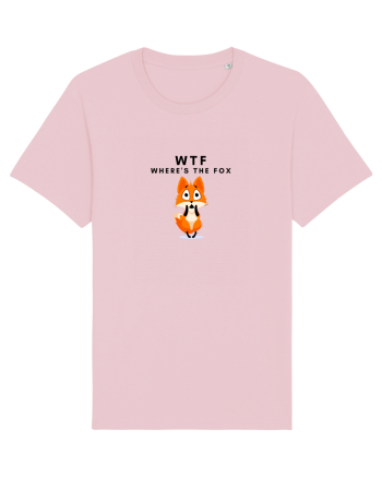 Where's the  Fox Design Cotton Pink