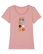 Six Pack Design Tricou mânecă scurtă guler larg fitted Damă Expresser