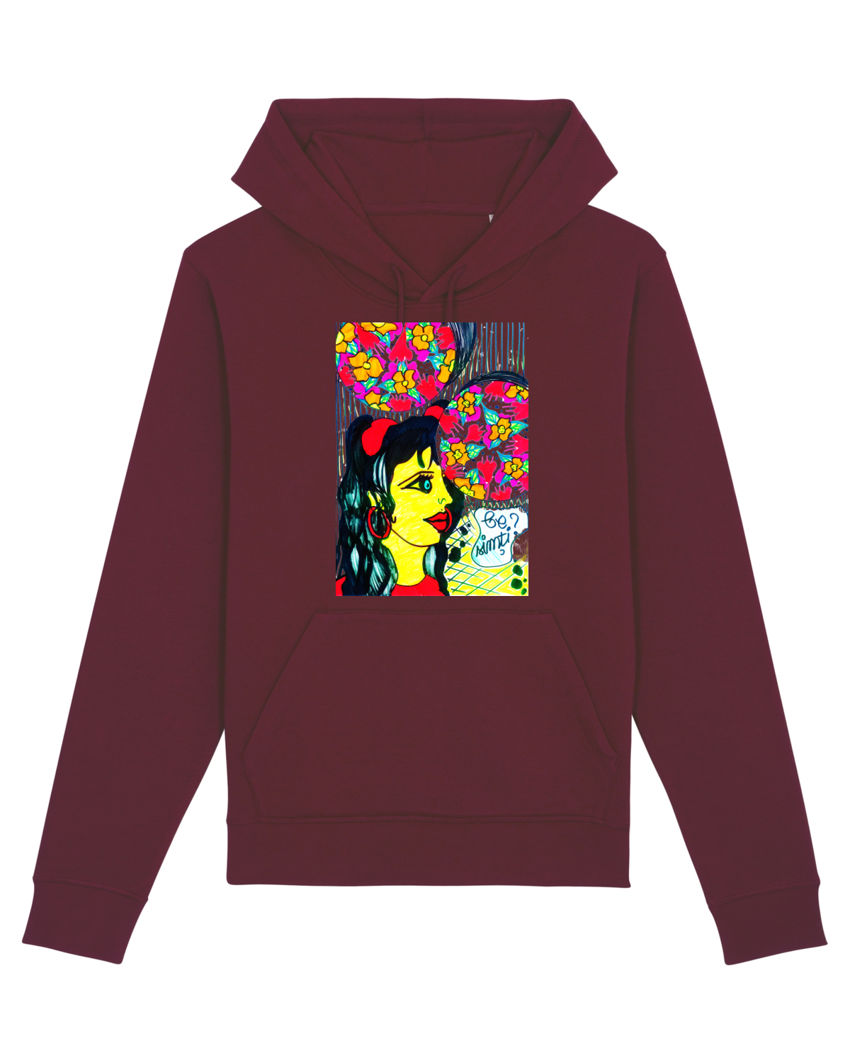 Hanorac Unisex Drummer Burgundy