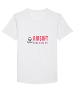 Bang Bang Hit Design Tricou mânecă scurtă guler larg Bărbat Skater