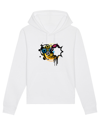 Funky Star Design White