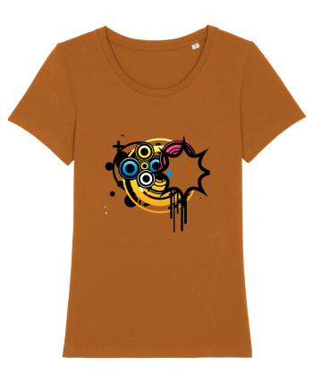 Funky Star Design Roasted Orange
