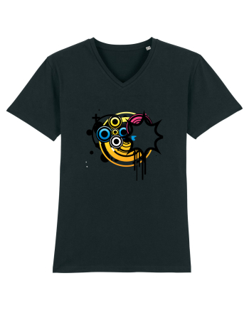 Funky Star Design Black