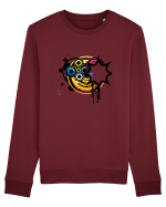 Funky Star Design Bluză mânecă lungă Unisex Rise