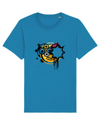 Funky Star Design Azur