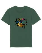 Funky Star Design Tricou mânecă scurtă Unisex Rocker