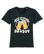 Beer Festival Brasov Tricou mânecă scurtă guler V Bărbat Presenter