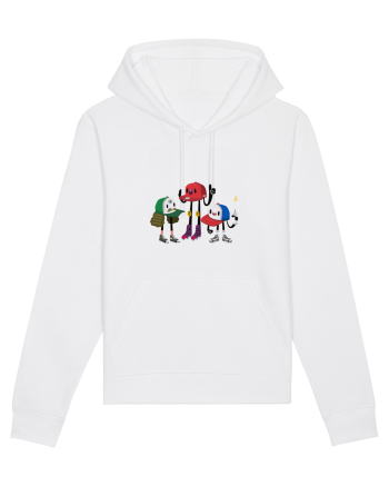 Funky Hats Design White