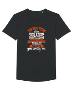 Despre izolare Tricou mânecă scurtă guler larg Bărbat Skater