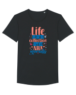 Despre viata Tricou mânecă scurtă guler larg Bărbat Skater