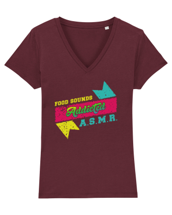 Addicted to food sounds Burgundy