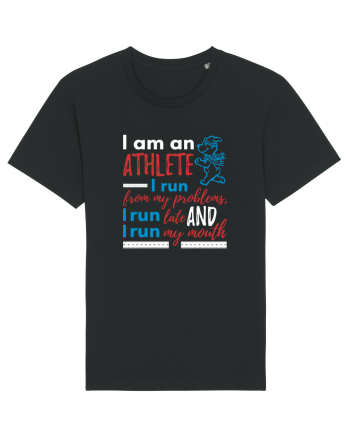 I am an athlete Black