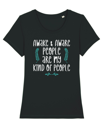 Awake and aware people Black
