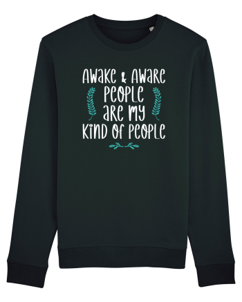 Awake and aware people Black