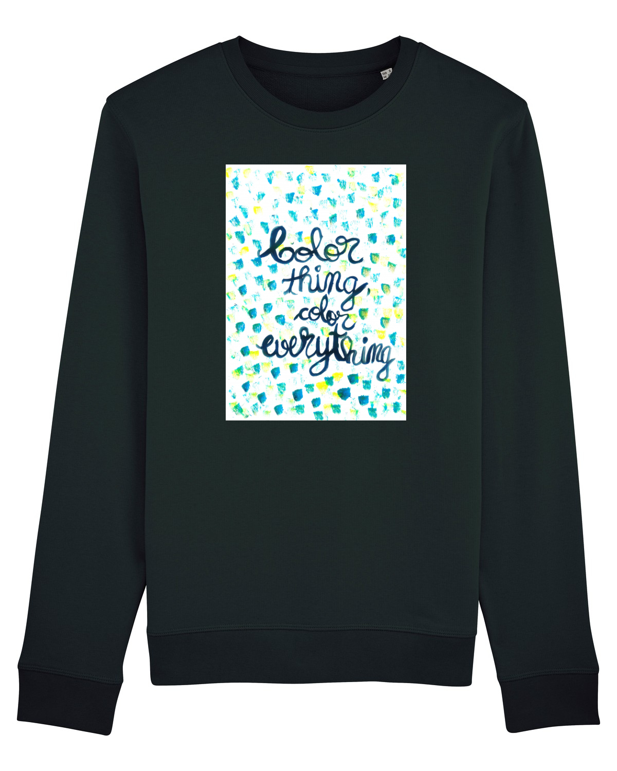 Bluză mânecă lungă Unisex Rise Black