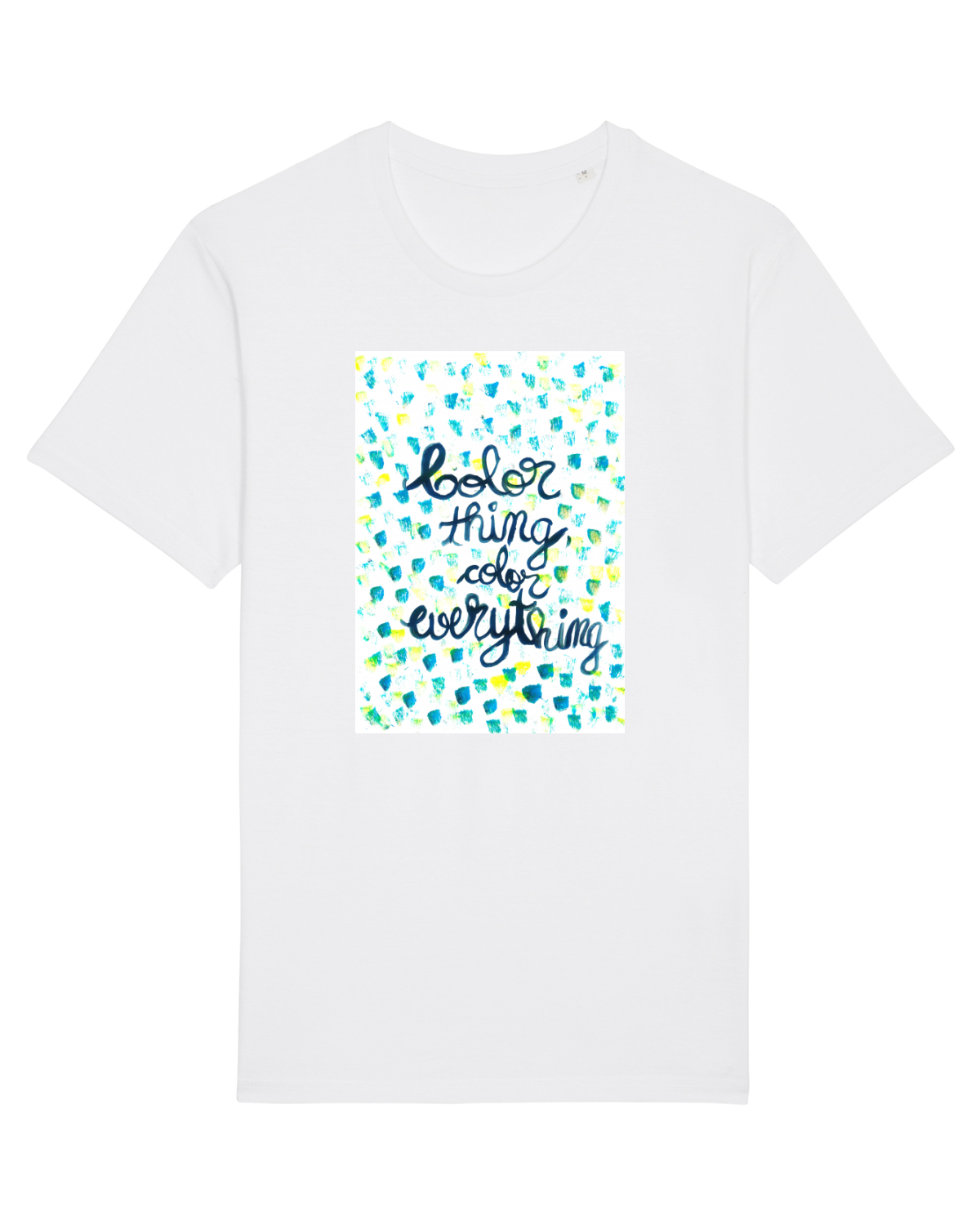 Tricou mânecă scurtă Unisex Rocker White