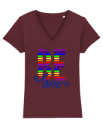 BE love Tricou mânecă scurtă guler V Damă Evoker