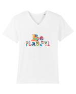 Be playful Tricou mânecă scurtă guler V Bărbat Presenter