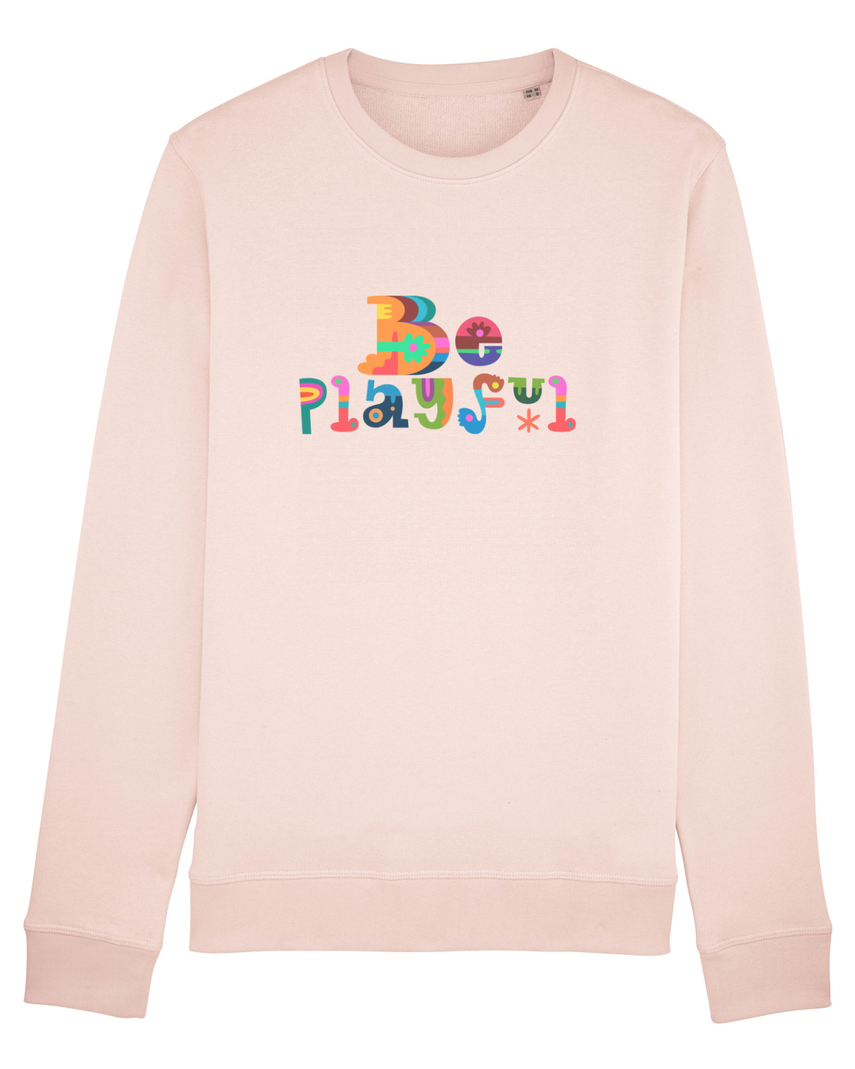 Bluză mânecă lungă Unisex Rise Candy Pink