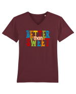 Mai bun decat dulce Tricou mânecă scurtă guler V Bărbat Presenter