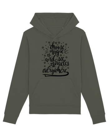 Alege magia - negru Khaki