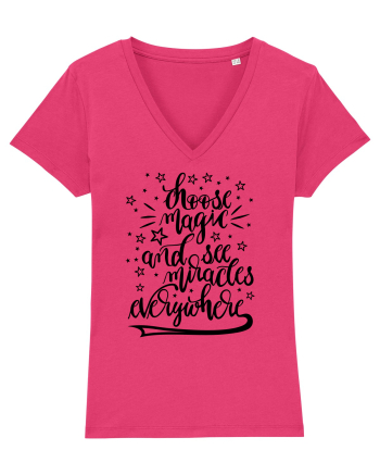 Alege magia - negru Raspberry