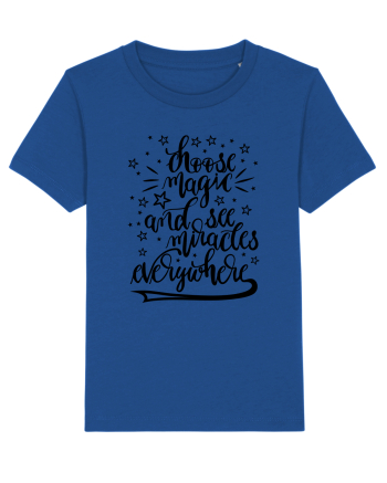 Alege magia - negru Majorelle Blue