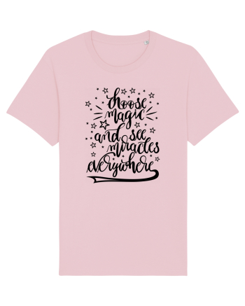 Alege magia - negru Cotton Pink