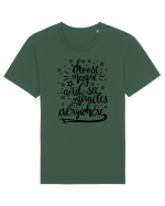 Alege magia - negru Tricou mânecă scurtă Unisex Rocker