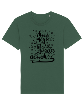 Alege magia - negru Bottle Green