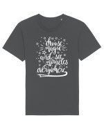 Alege magia - alb Tricou mânecă scurtă Unisex Rocker