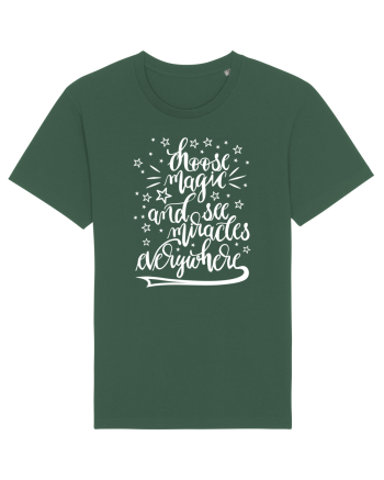 Alege magia - alb Bottle Green