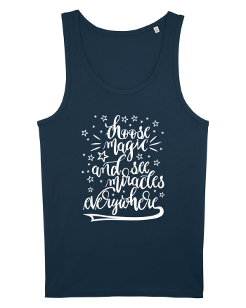 Alege magia - alb Navy