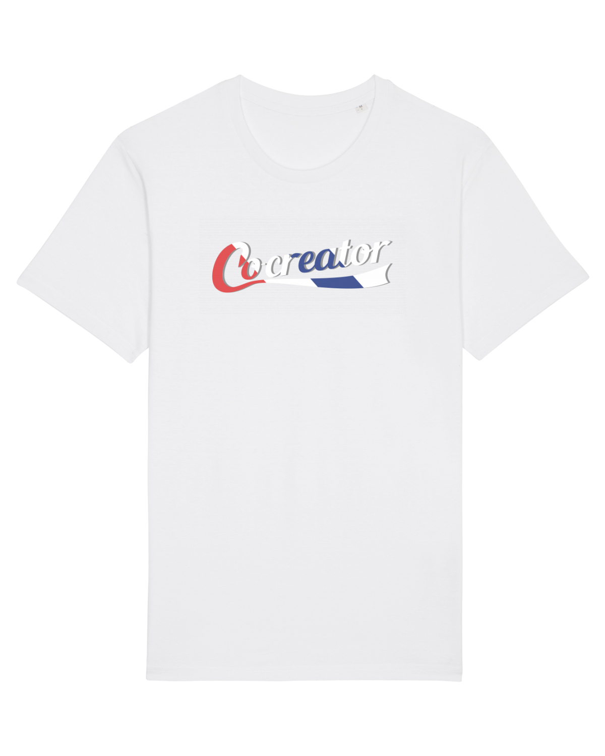 Tricou mânecă scurtă Unisex Rocker White