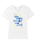 Strong and beautiful Tricou mânecă scurtă guler V Bărbat Presenter