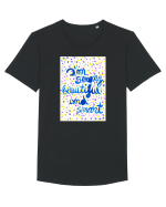 Strong and beautiful Tricou mânecă scurtă guler larg Bărbat Skater