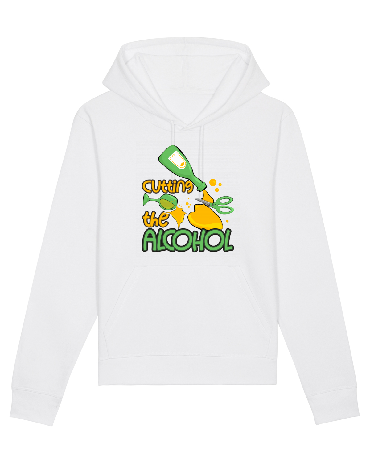 Hanorac Unisex Drummer White