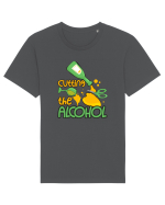 Cutting the alcohol Tricou mânecă scurtă Unisex Rocker