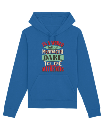 Indrazneste sa fii autentic Royal Blue