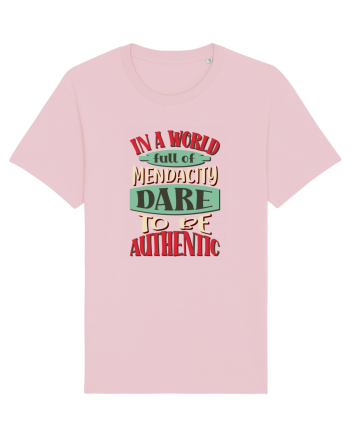 Indrazneste sa fii autentic Cotton Pink